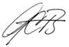 Gary C. Bhojwani signature